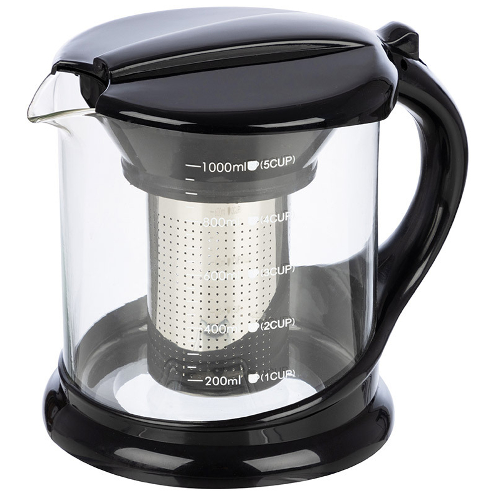 Чайник заварочный Mallony Decotto-1000 с пластиковой ручкой