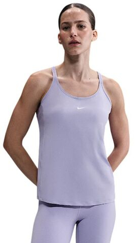 Женский топ теннисный Nike One Classic Dri-Fit Tank - Фиолетовый