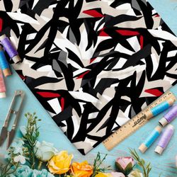 Ткань премиум дюспо абстрактные иллюзии