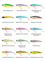 Воблер DUO Bay Ruf SV Vibe 80S, ADA4062 Chart Back RB, 80 мм, 15 г, тонущий, виб