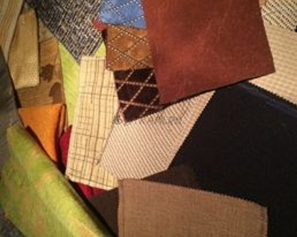 Обрезы ткани для рукоделия 1 кг