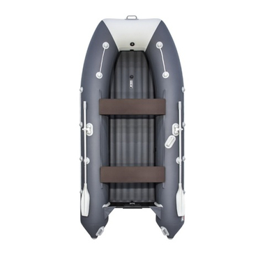 Лодка ПВХ Таймень LX 3600 НДНД Графит/светло-серый