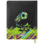 Дневник 1-4 класс 48 л., кожзам (твердая с поролоном), печать, аппликация, ЮНЛАНДИЯ, "Футбол", 106213