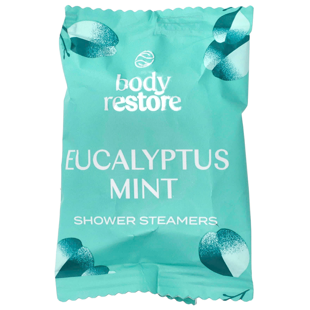 Body Restore, Пароварки для душа, эвкалипт, 6 таблеток, 5,3 унции