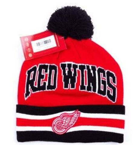 Шапка M&N DET красный/черный/белый