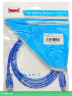 Кабель Buro USB3.0-AM/BM синий