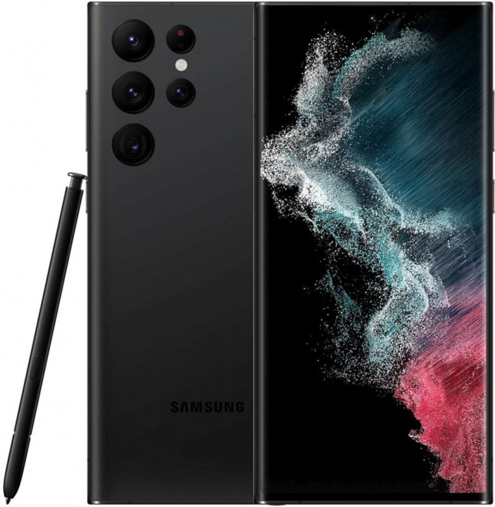 Смартфон Samsung Galaxy S22 Ultra 12/512GB SM-G908 Черный Фантом