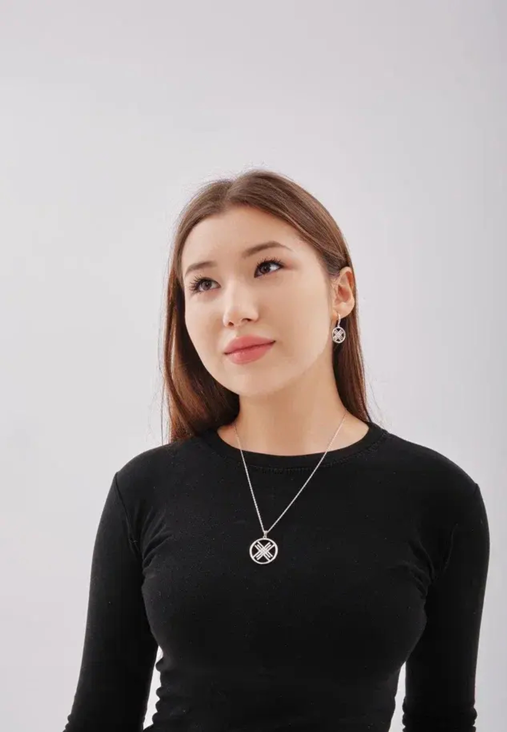 Ожерелье SHANYRAQ SILVER LARGE