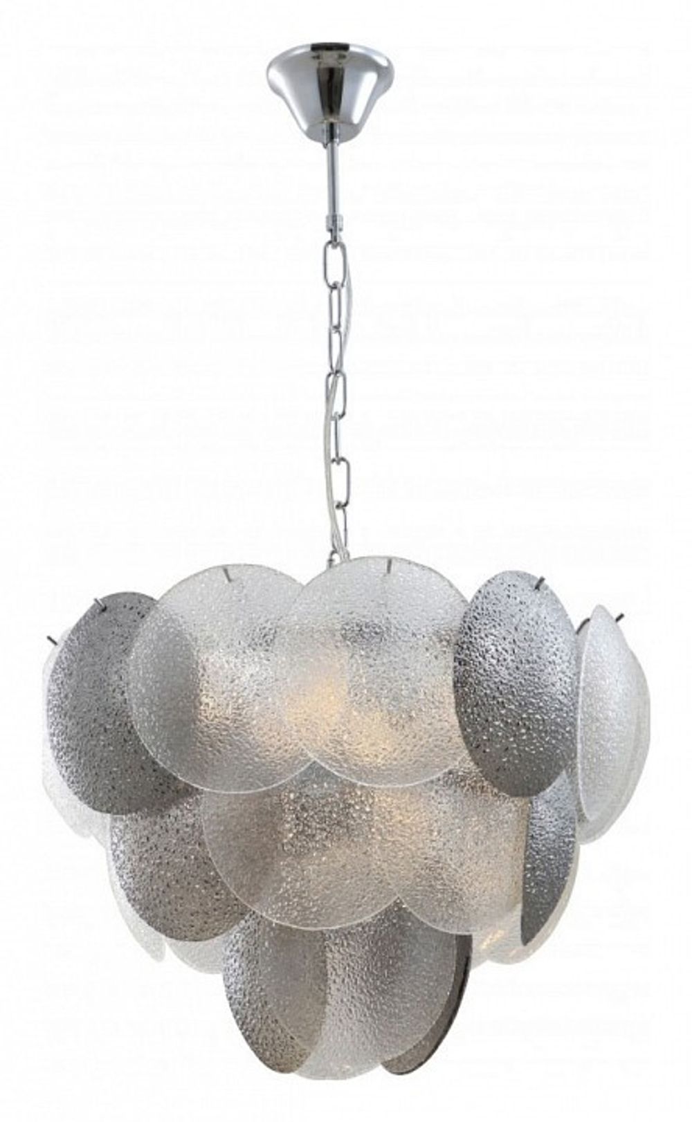 Подвесная люстра iLamp Rivoli 15617-9 CR+MULT