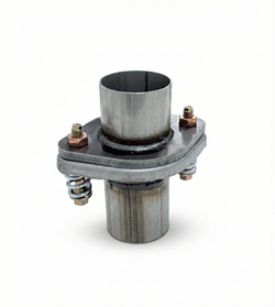 Фланец соединение с кольцом на пружинах нержавеющая сталь AISI 409