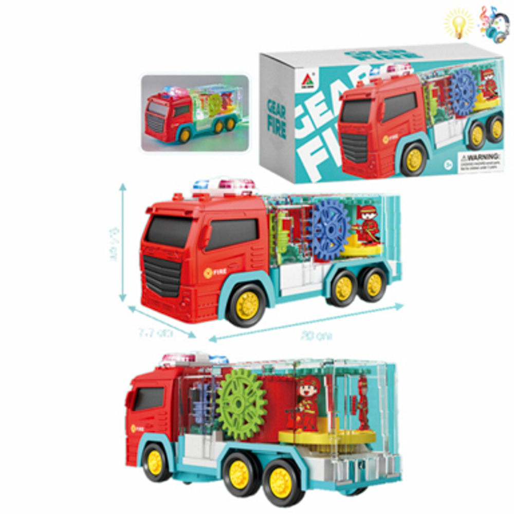 Пожарная машинка со световыми и звуковыми эффектами ESSA TOYS FS238-5A