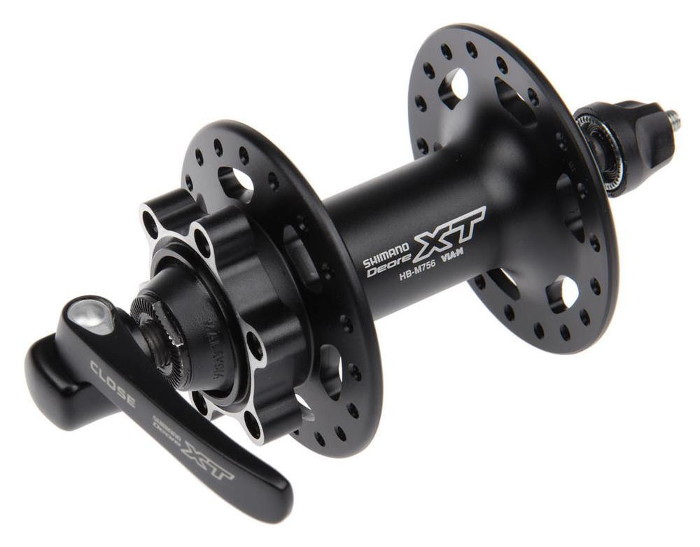 Втулка передняя Shimano Deore XT HB-M756 (32, черн)