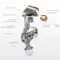 ddHiFi E14D Surface Silver
