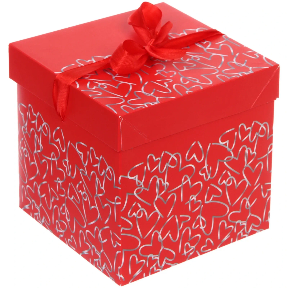 Коробка подарочная «Нежность» 15*15*15 см, микс