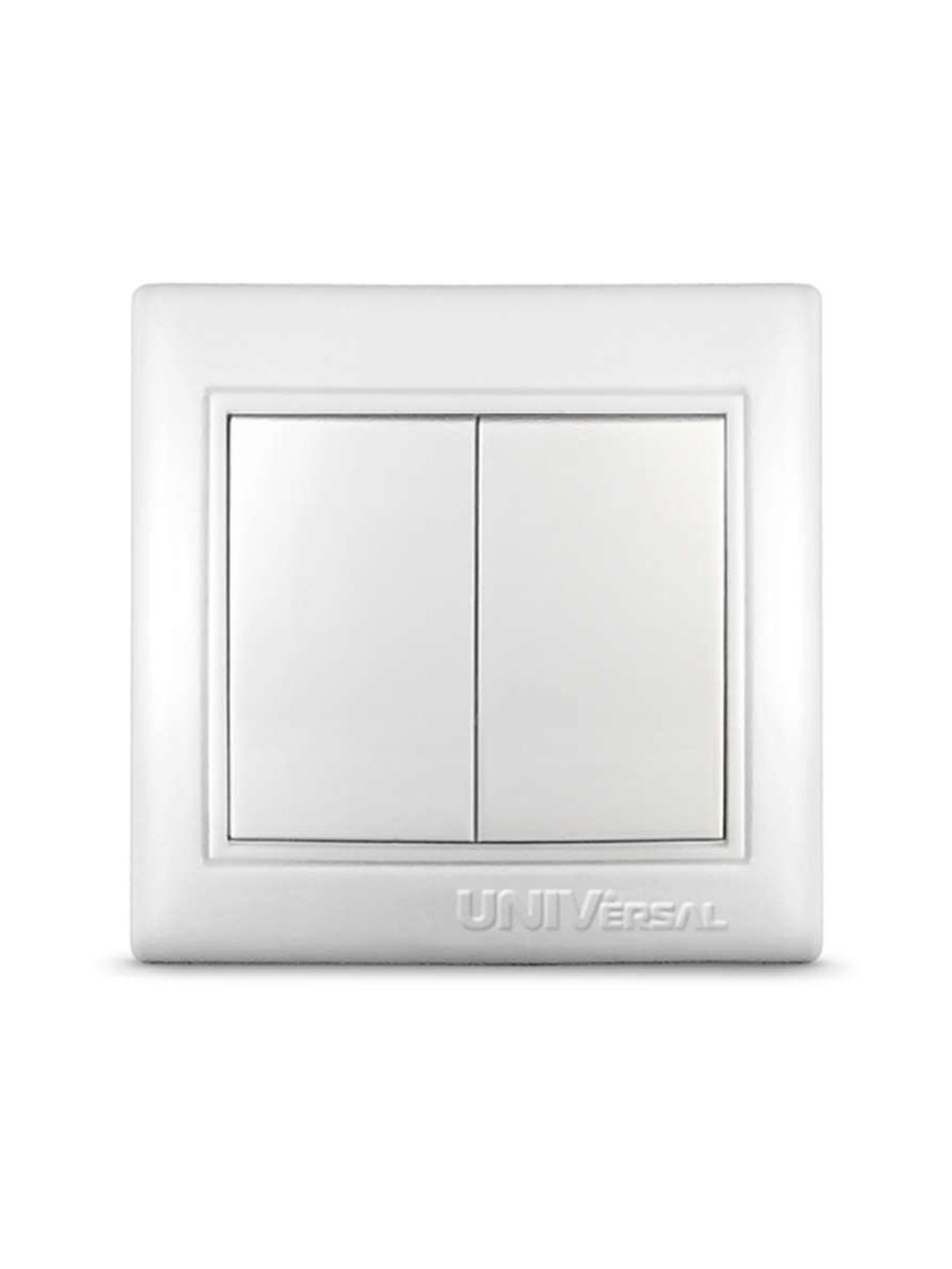 Выключатель 2-кл. СП Севиль 10А IP20 бел. UNIVersal С0023