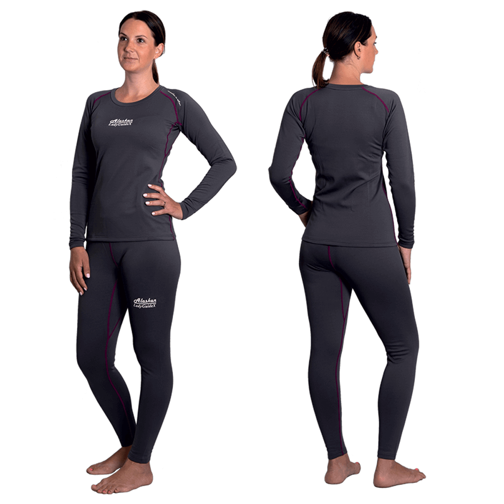 Термобелье  Alaskan Lady  GuideX   M серый комплект