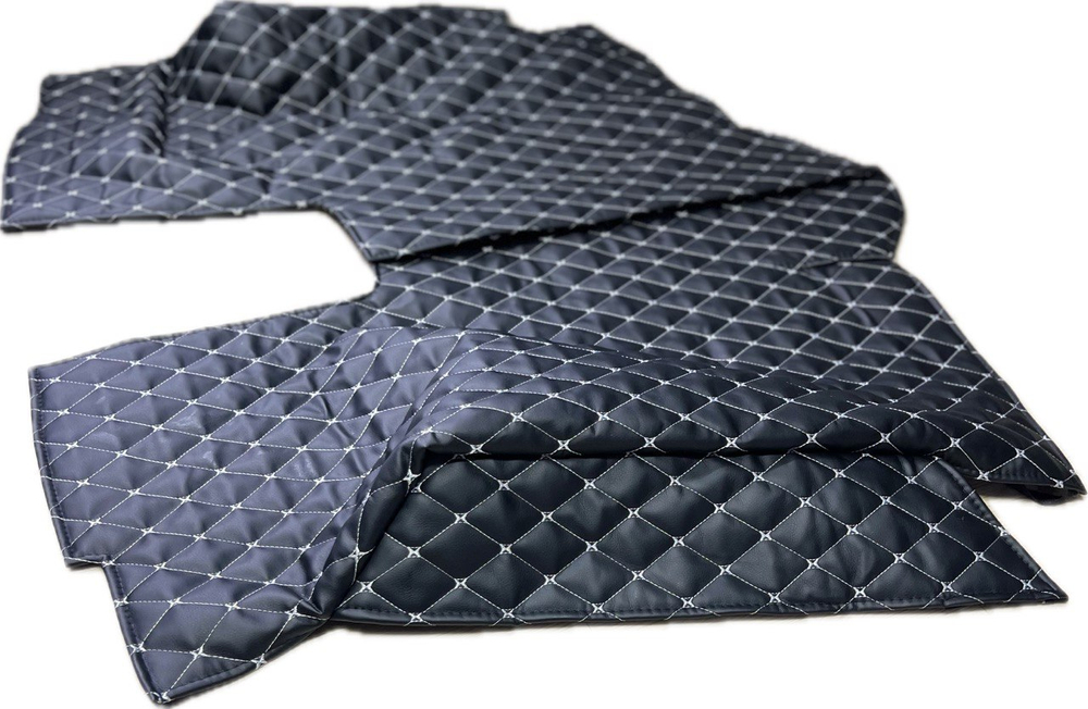 Коврики (утеплитель) под сиденья УАЗ 452 Буханка (белая нить Бабочка)