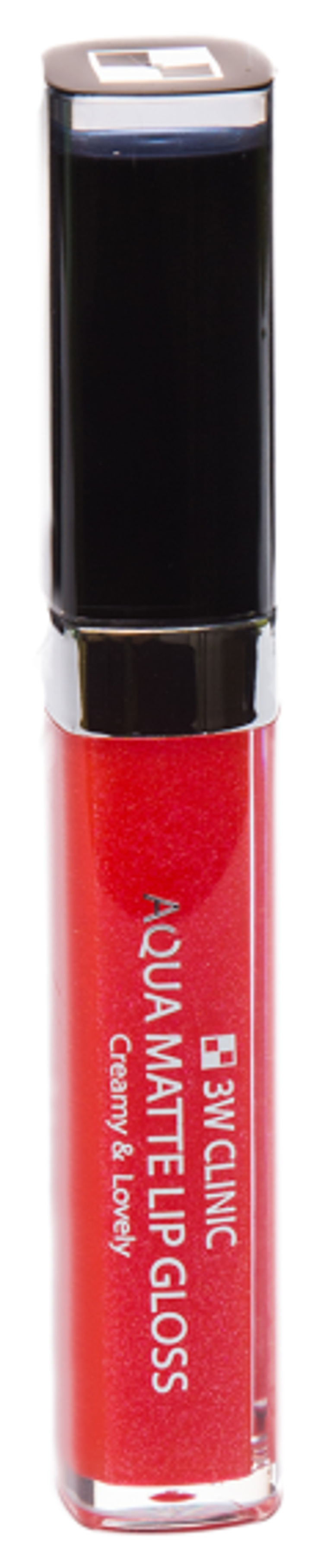Блеск для губ 3W Clinic #02 Aqua Matte Lip Gloss Siren Rose цвет Соблазнительный Розовый 6,5 г