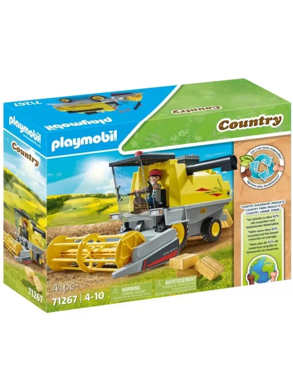 Набор Зерноуборочный комбаин Playmobil 71267