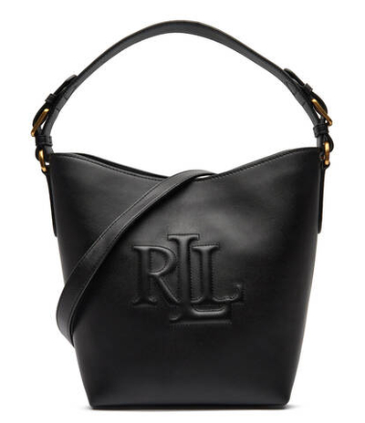 Кожаная сумка через плечо WITLEY LAUREN RALPH LAUREN - черный(431950855)