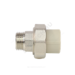 Муфта PP-R комбинированная разъемная серая Дн 32х3/4" НР VALFEX 10156220Г