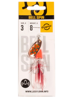Блесна вращ. Lucky John BELL SPIN 03 08.5г CRD