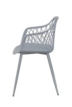 "Дайкири" стул пластиковый, цвет серый