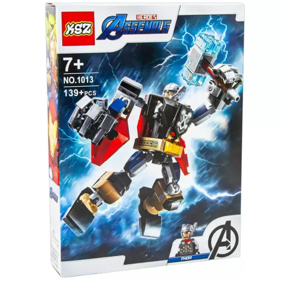 Конструктор "Супер Герои Тор: робот" , 139 дет.