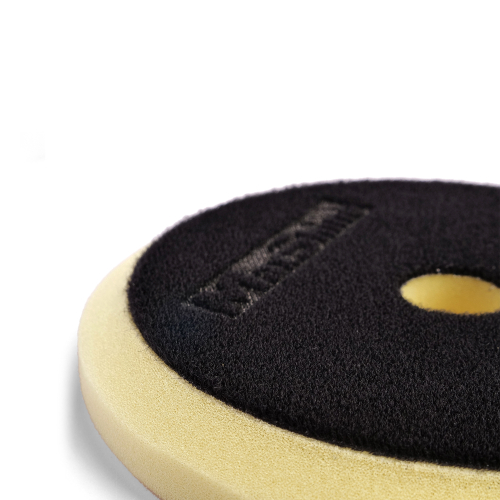 MaxShine Standard Поролоновый полировальный круг полировочный средний желтый 130-150*20 мм