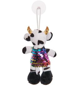 ЯЛ-13-44/2 Игрушка подвесная «Бычок» черно-белая