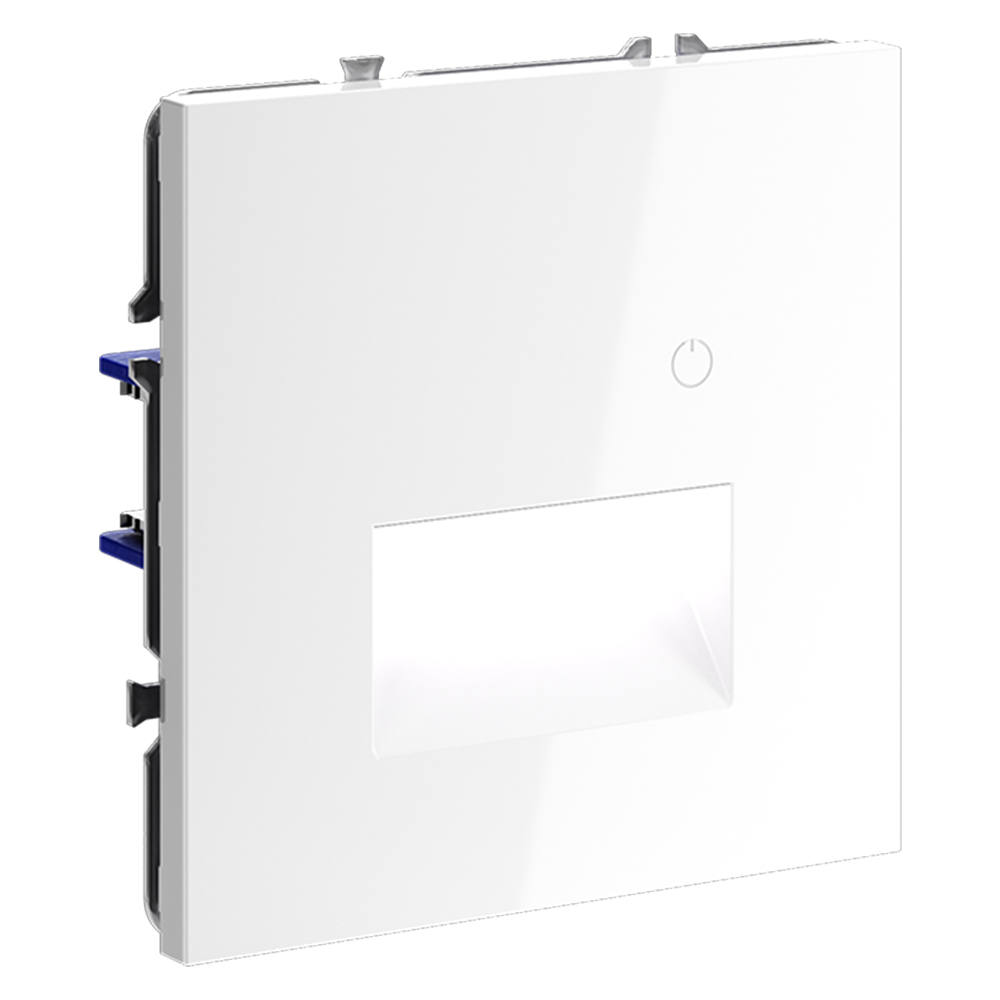 Подсветка светодиодная встраиваемая VOLTUM S70 с датчиком, (белый глянцевый)