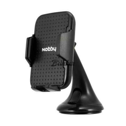 Держатель Nobby Practic NBP-WH-10-01, на стекло/торпедо/присоска, с функцией беспроводной зарядки Qi