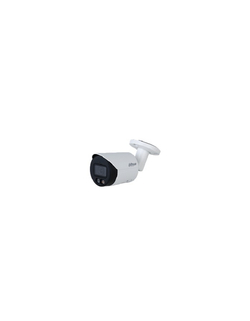 DAHUA DH-IPC-HFW2249SP-S-LED-0360B Уличная цилиндрическая IP-видеокамера Full-color с ИИ 2Мп, 1/2.8” CMOS, объектив 3.6мм, видеоаналитика, LED до 30м, IP67, корпус: металл