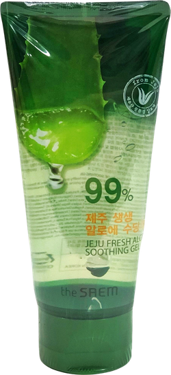 The Saem Jeju Fresh Aloe Soothing Gel 99% Гель с алоэ универсальный увлажняющий