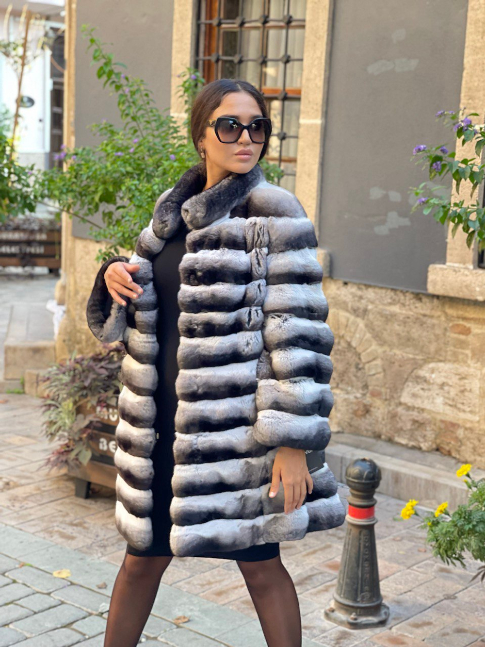 Шуба из шиншиллы