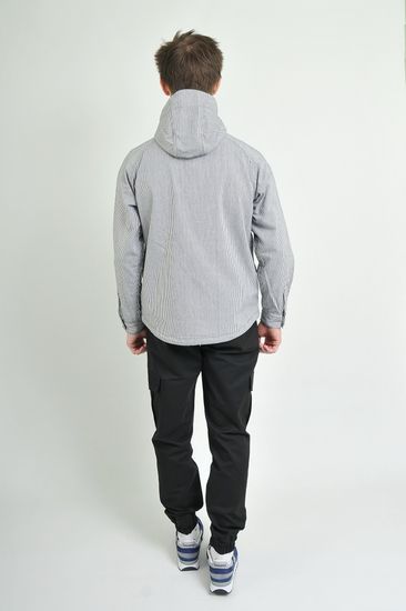 Куртка CROOKS & CASTLES Stripes Black\White