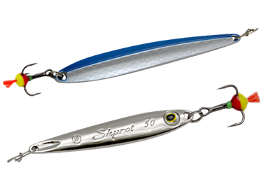 Блесна зимняя EcoPro Shprot 080мм 15г BUS  Тройник №10