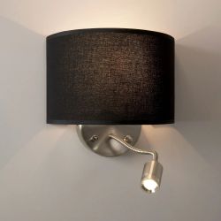 Citiluх Декарт CL704305 Бра с чёрным абажуром и диммером