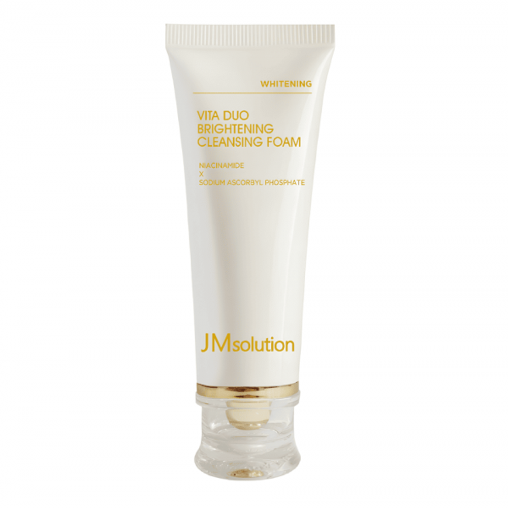Пенка для умывания отбеливающая с витаминами JMSOLUTION Vita Duo Brightening Cleansing Foam 120 мл