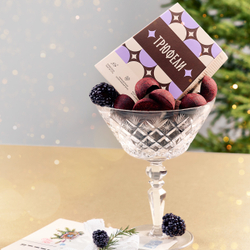 Конфеты Трюфели 90гр без сахара, с ежевикой