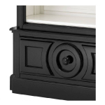 Витрина чёрная открытая [Арт. 109616]