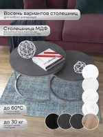 Комплект журнальных столов Акцент - СЗЧ - МДФ в ПВХ