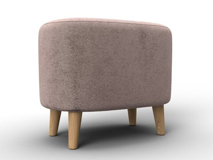 Пуф 003, TOWER 05 бежевый, Велюр, 132358