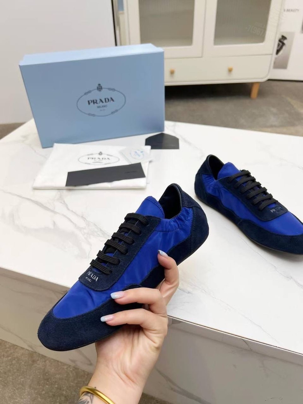 Кроссовки Prada