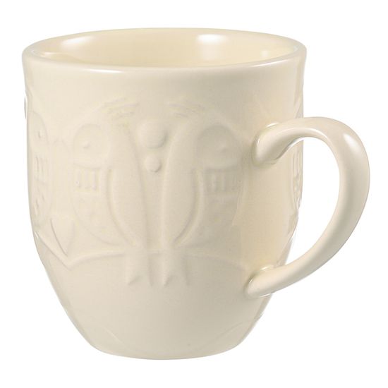 Набор кружек birds of paradise, 500 мл, кремовые, 2 шт.