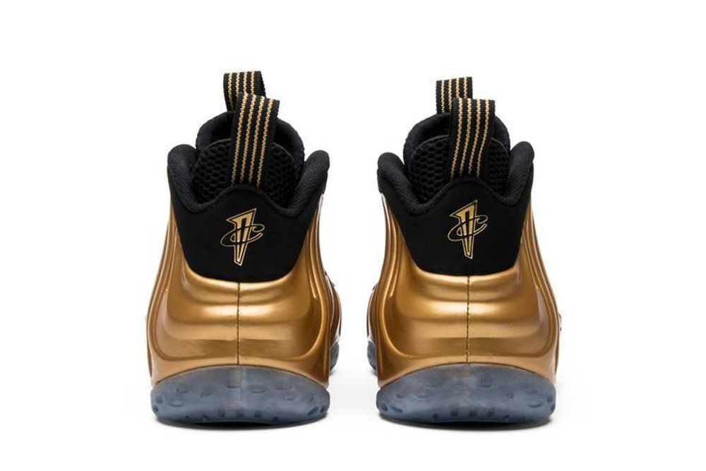 Кроссовки Nike Foamposite One Metallic Gold