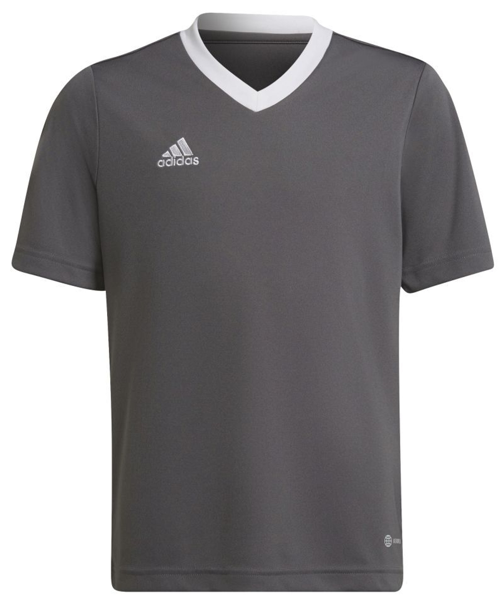 Футболка для мальчика теннисная Adidas Kids Entrada 22 Jersey - серый