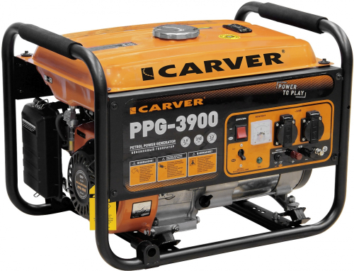Генератор Carver PPG- 3900 бензин