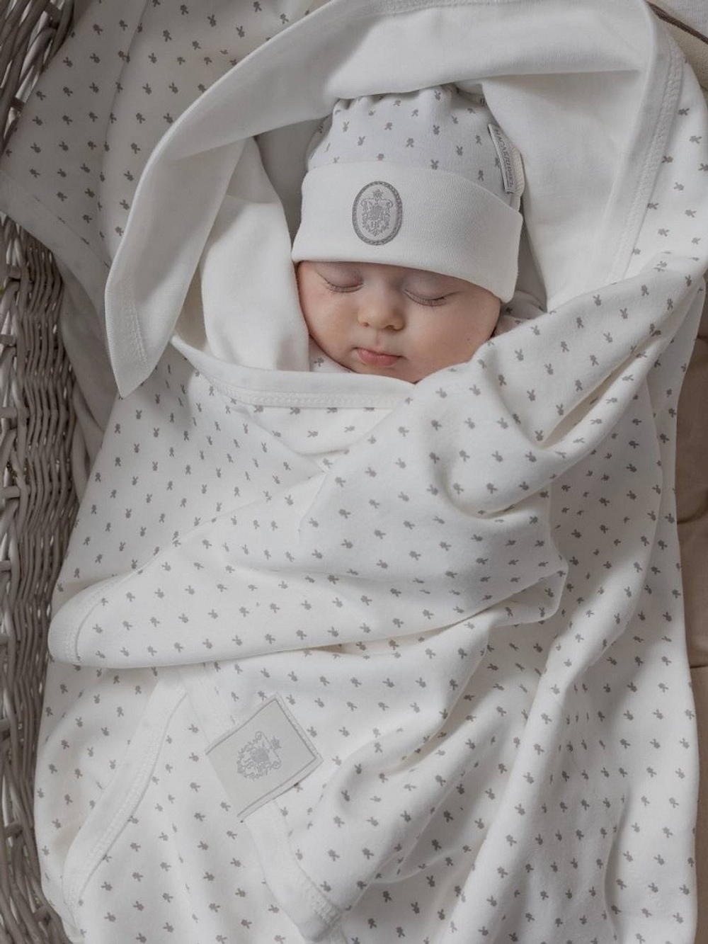 Конверт - плед, Зайка серый