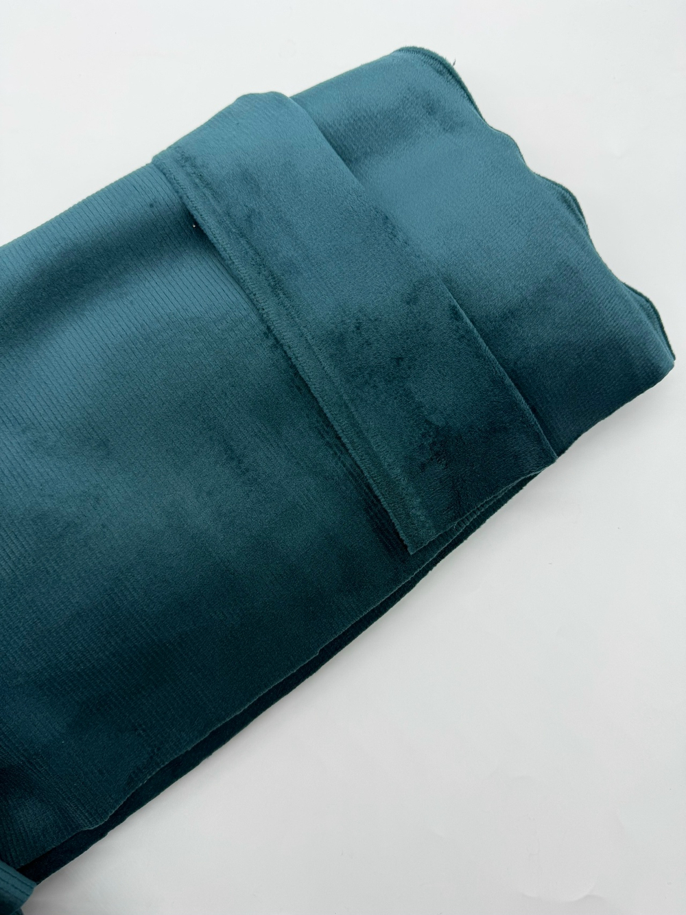 Бархат -вельвет петрол